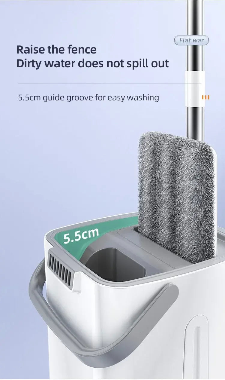 Hand Free Flat Mop