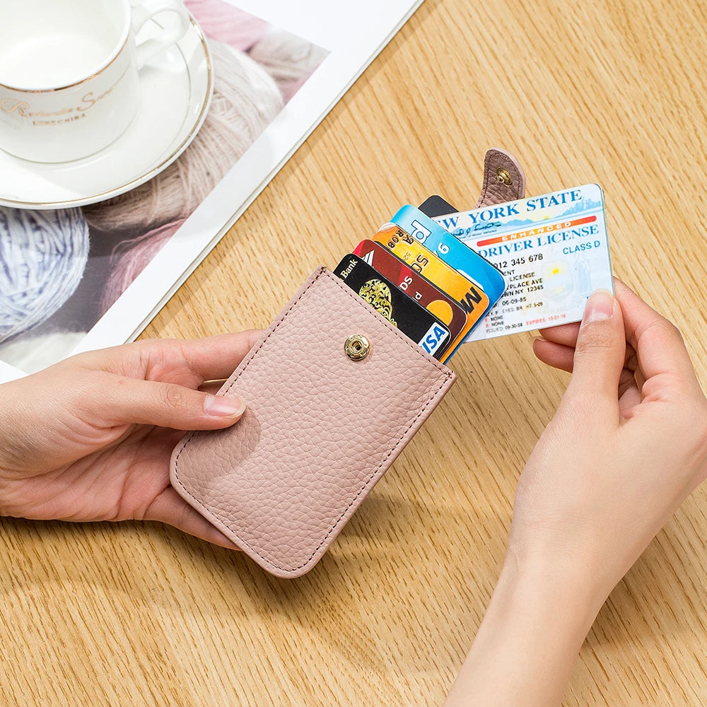 Compact Pull-out Credit Card Holder Wallet