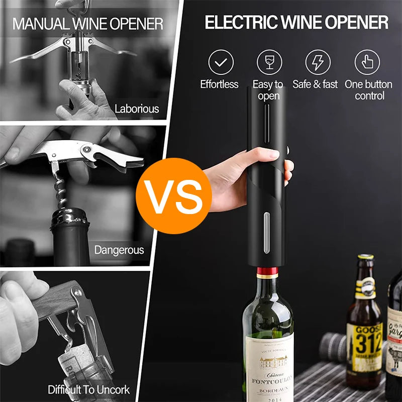 Electric Wine Openers Set