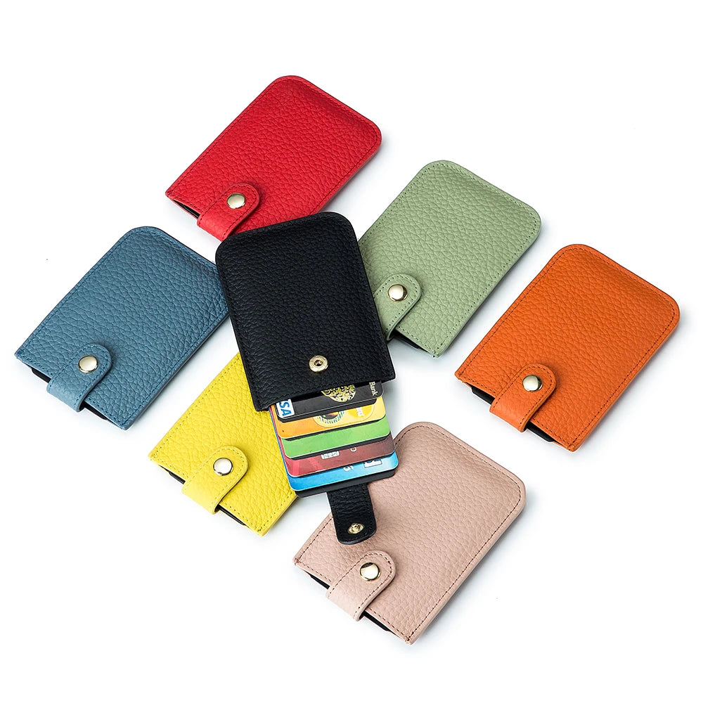 Compact Pull-out Credit Card Holder Wallet